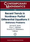 Recent Trends in Nonlinear Partial Differential Equations II cover