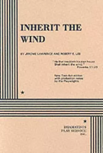 Inherit the Wind cover