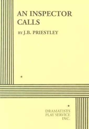 Inspector Calls, an cover