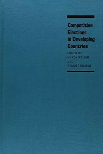 Competitive Elections in Developing Countires cover