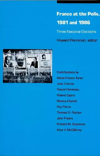 France at the Polls, 1981 and 1986 cover