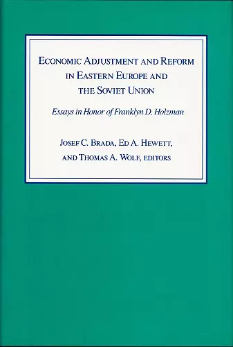 Economic Adjustment and Reform in Eastern Europe and the Soviet Union cover