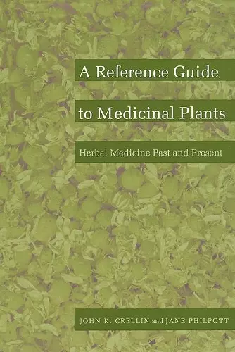 A Reference Guide to Medicinal Plants cover