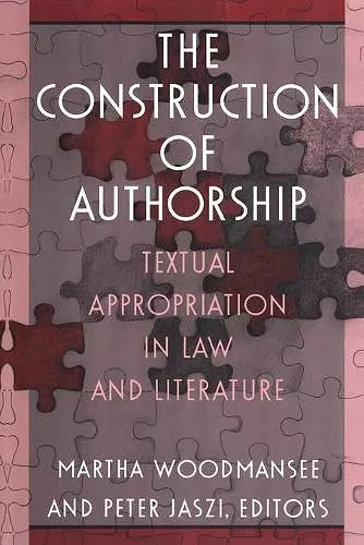 The Construction of Authorship cover