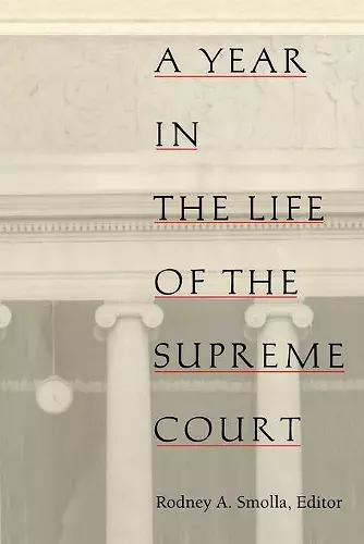 A Year in the Life of the Supreme Court cover