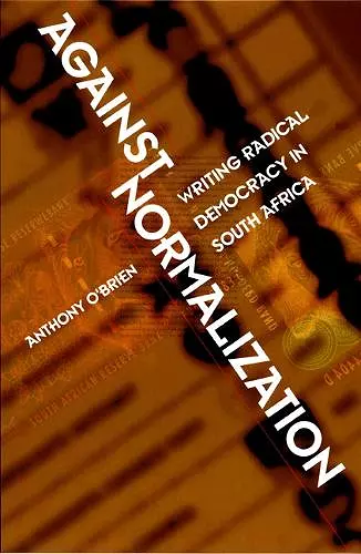 Against Normalization cover
