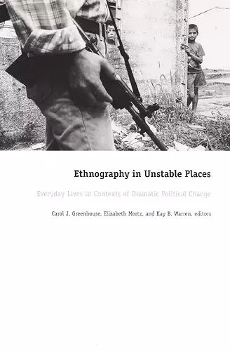 Ethnography in Unstable Places cover