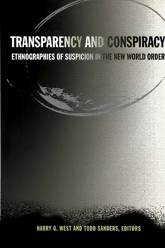 Transparency and Conspiracy cover