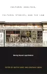 Cultural Analysis, Cultural Studies, and the Law cover