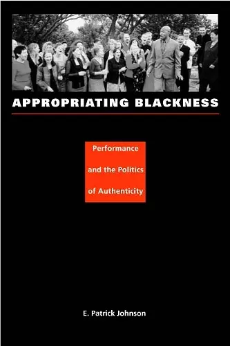 Appropriating Blackness cover