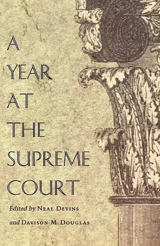 A Year at the Supreme Court cover