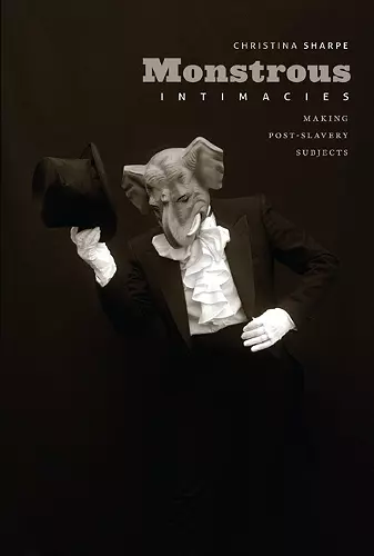Monstrous Intimacies cover