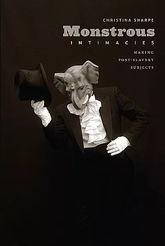 Monstrous Intimacies cover