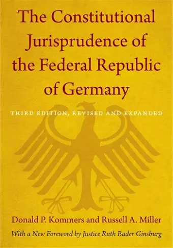 The Constitutional Jurisprudence of the Federal Republic of Germany cover