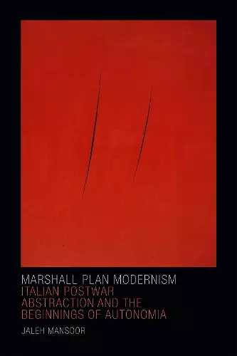 Marshall Plan Modernism cover