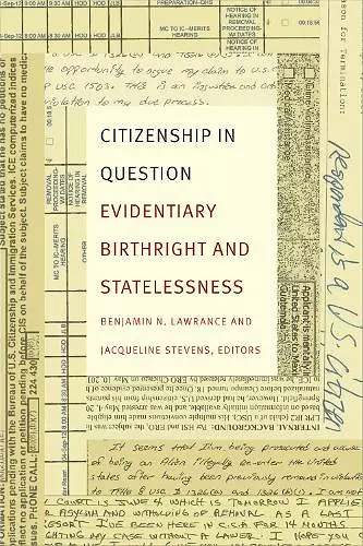 Citizenship in Question cover