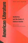 Aesthetics and the End(s) of American Cultural Studies cover