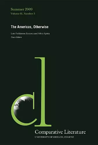 The Americas, Otherwise cover