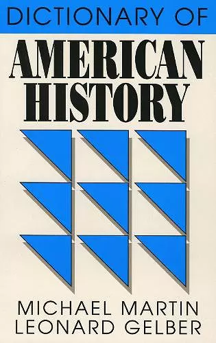 Dictionary of American History cover