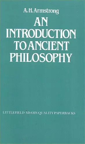 An Introduction to Ancient Philosophy cover