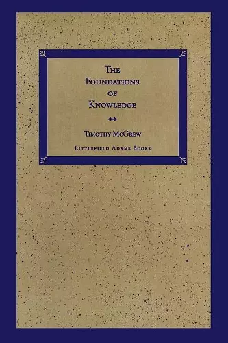 The Foundations of Knowledge cover