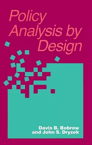 Policy Analysis by Design cover