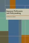 Japanese Prefectures and Policymaking cover