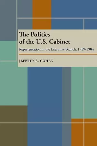 Politics of the U.S. Cabinet, The cover