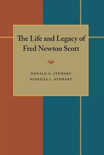 Life and Legacy of Fred Newton Scott, The cover