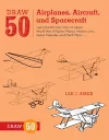 Draw 50 Airplanes, Aircraft, and Spacecraft packaging