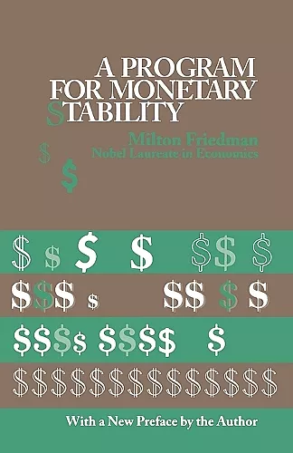A Program for Monetary Stability cover