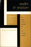 Studies in Structure cover