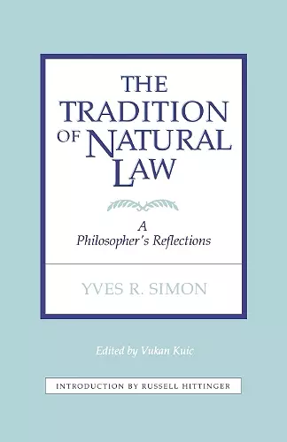 The Tradition of Natural Law cover