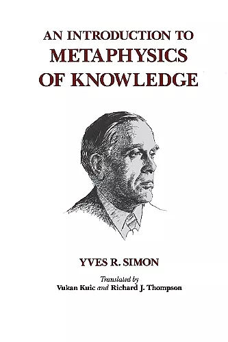 An Introduction to Metaphysics of Knowledge cover