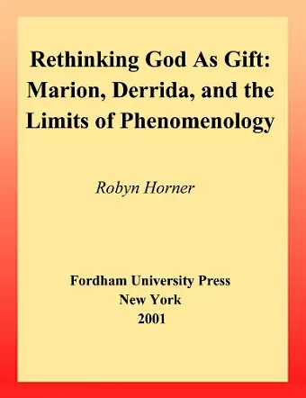 Rethinking God as Gift cover