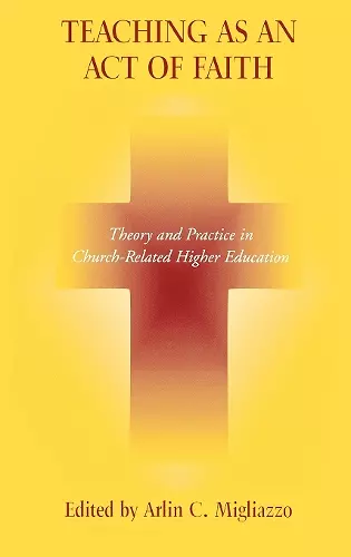 Teaching as an Act of Faith cover