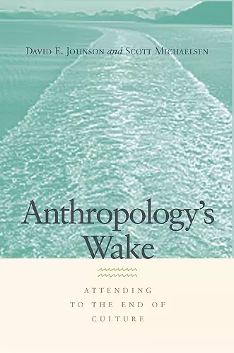 Anthropology's Wake cover