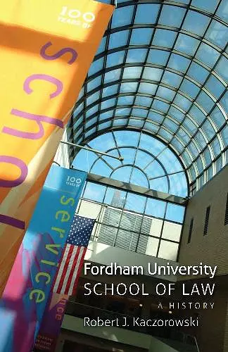 Fordham University School of Law cover