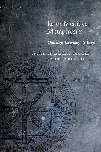 Later Medieval Metaphysics cover