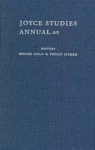 Joyce Studies Annual 2012 cover