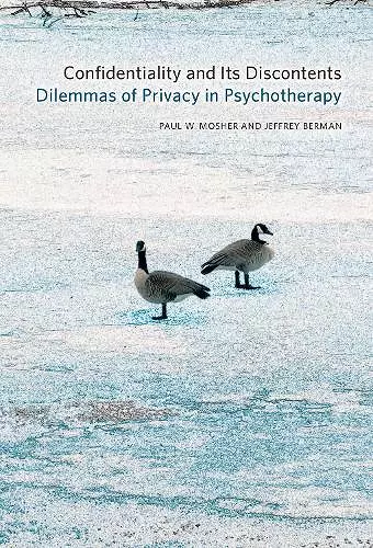 Confidentiality and Its Discontents cover
