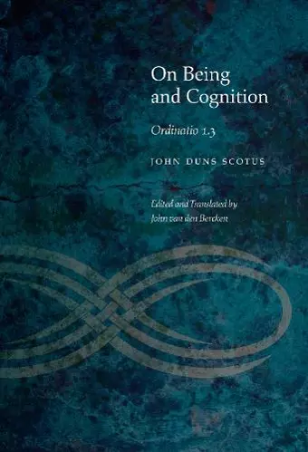 On Being and Cognition cover