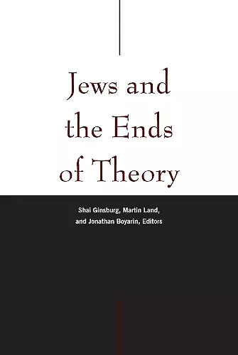 Jews and the Ends of Theory cover