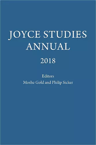 Joyce Studies Annual 2018 cover