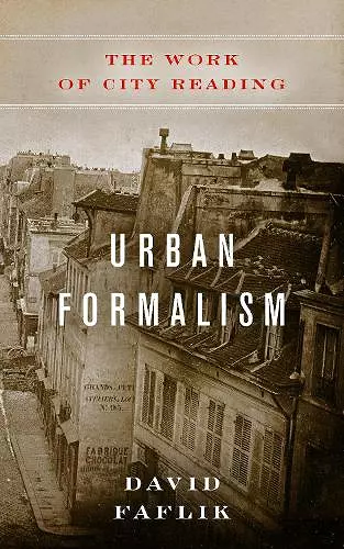 Urban Formalism cover