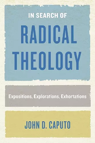 In Search of Radical Theology cover