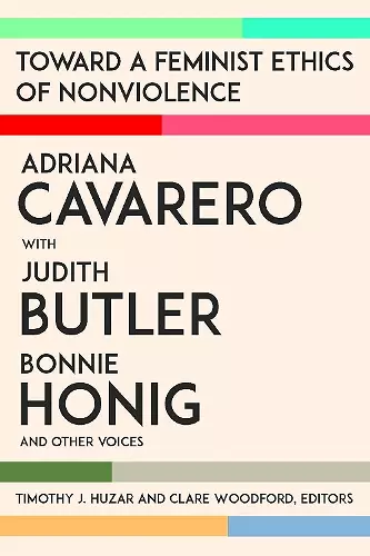 Toward a Feminist Ethics of Nonviolence cover