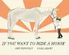 If You Want to Ride a Horse cover