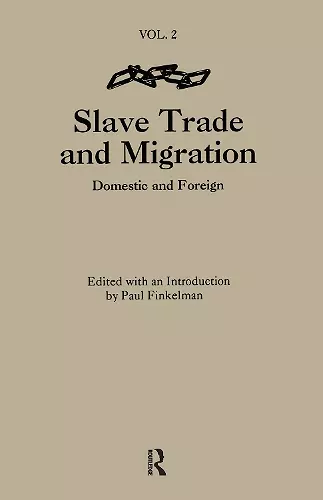 The Slave Trade & Migration cover