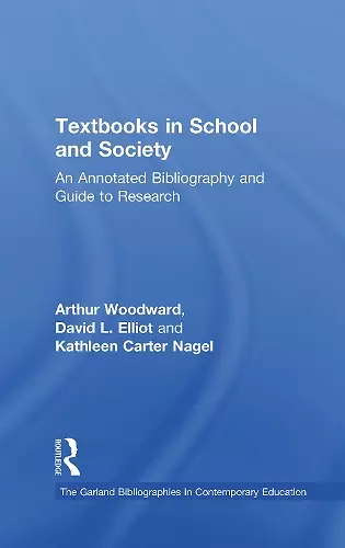 Textbooks in School and Society cover